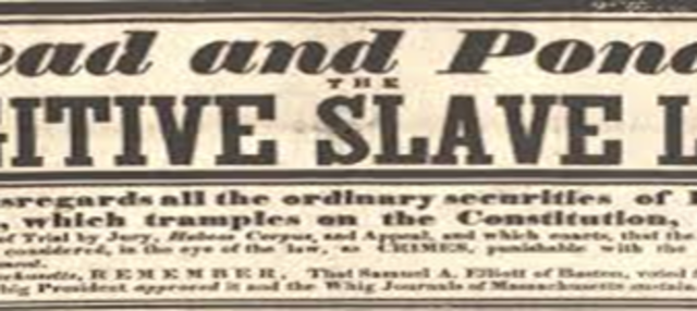 Fugitive Slave Law