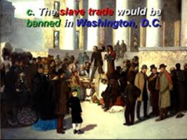 Slave trade banned in D.C.