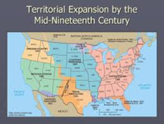 Territorial Expansion 1849-1861