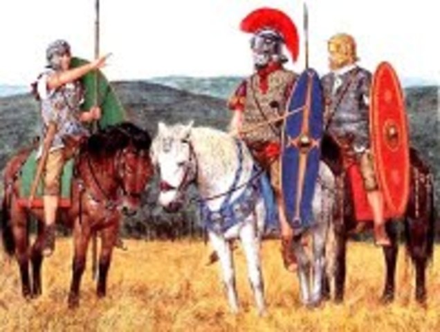 Llegada de Roma a la Península