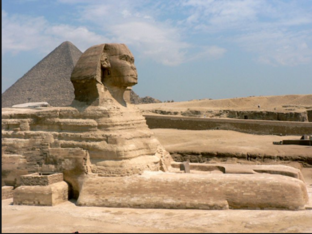 The Great Sphinx was built circa 7000 BCE