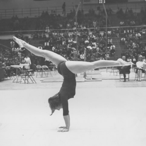1968 CE: Artistic gymnastics is introduced at the very first Olympic games