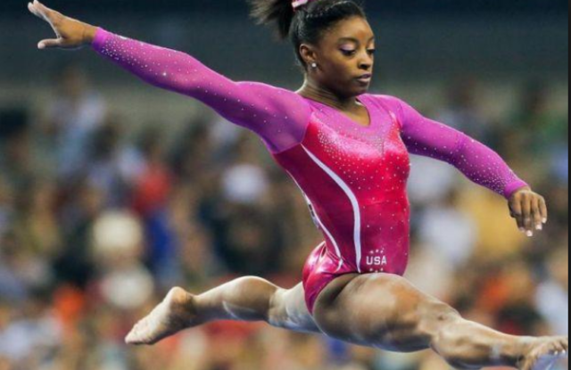 2016 CE: Simone Biles wins all around gold at the Summer Olympics in Rio