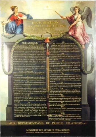 Gizakia eta hiritarren eskubideen adierazpena