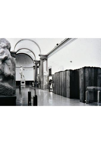 Jannis Kounellis, Senza titolo, mostra Forme per il David, Gallerie dell'accademia