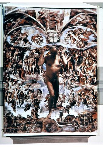 Luciano Fabro, Giona dell'accademia, Forme per il David, transetto