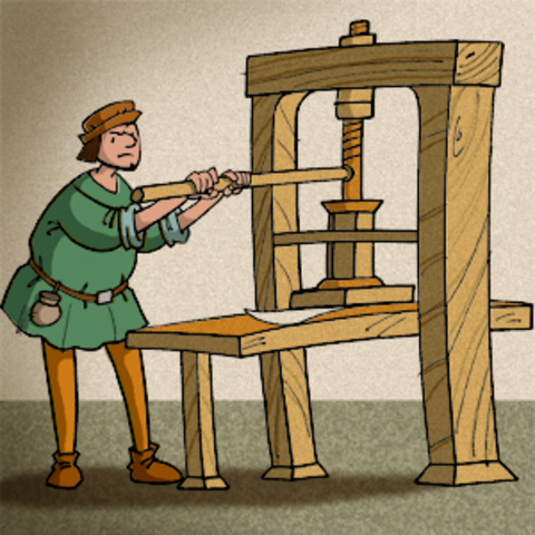 La invención de la imprenta