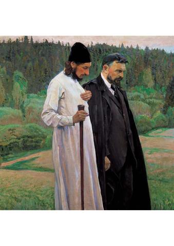 Nesterov, I filosofi (Pavel Florenskij e Sergei Bulgakov)