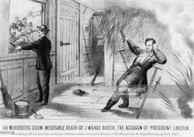 Herold Surrender, Booth Killed