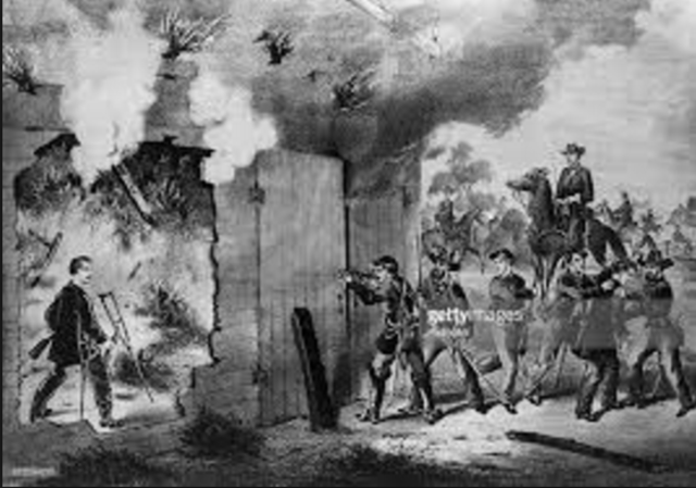 Herald Surrenders, Booth Killed