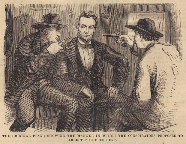 Booth Plots to Kidnap Lincoln