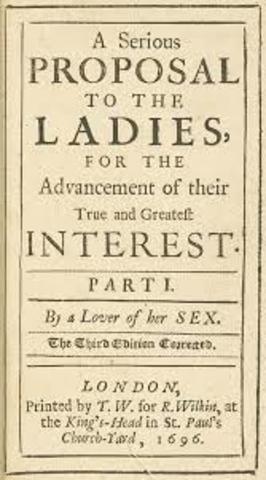 Serious proposal to ladies