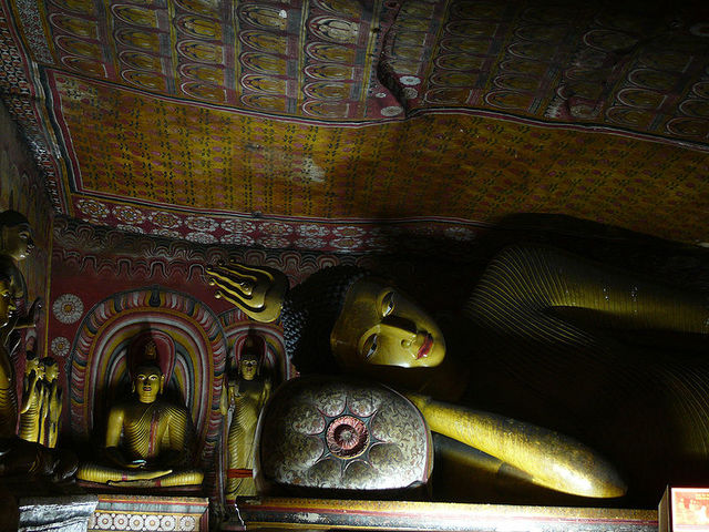 Templo de Oro de Dambulla. buda