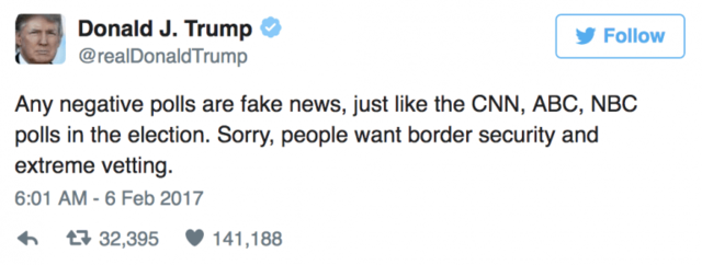 Trump and fake news