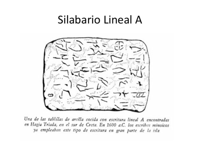 Silbario lineal A