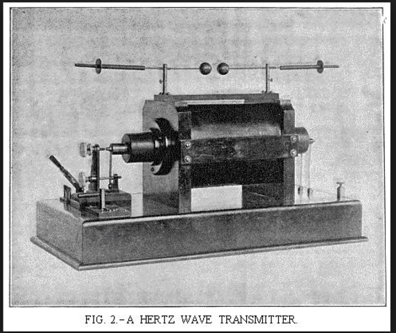 1909 AD, Wireless telegraphing was invented.