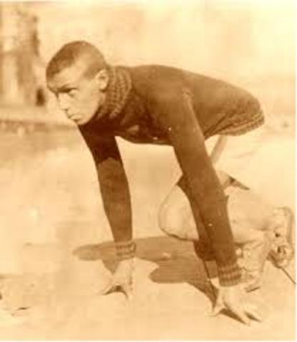 John Baxter is the first african american to win a gold medal