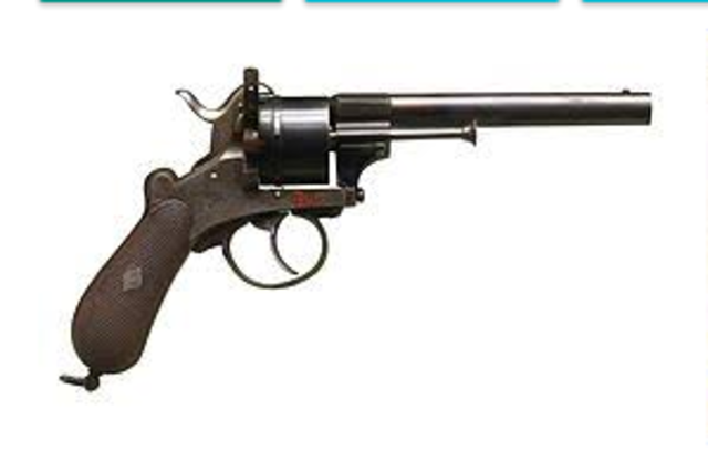 In 1836 the first revolver was made
