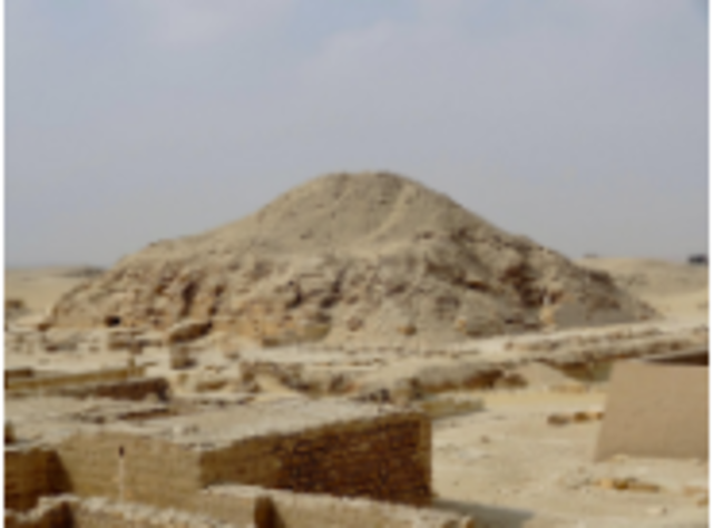 Khaemwaset restored Unas the pyramid.