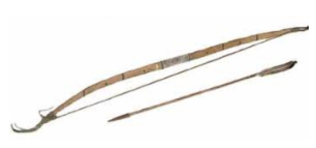 In 65,000 BCE bow is created