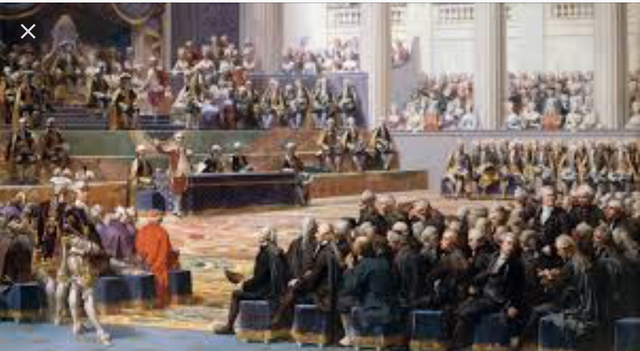 Third Estate delegates to the Estates-General declare themselves the National Assembly