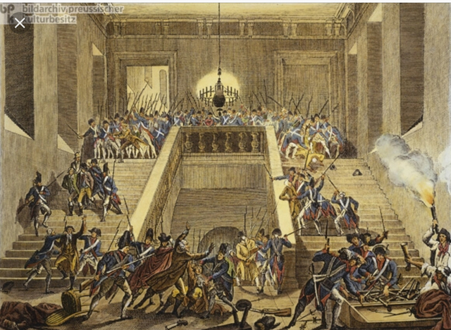 The storming of the Tuileries Palace