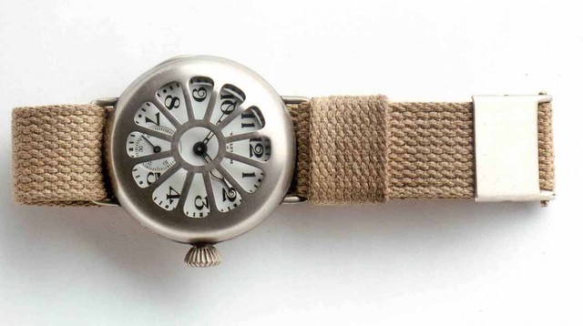 Pocket Watch On Wrists