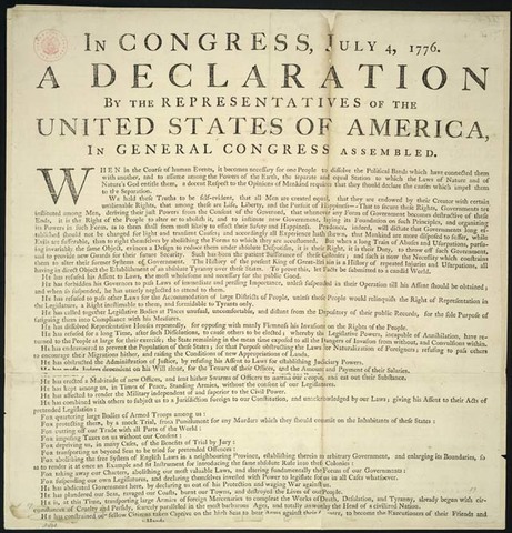 Declaration of Independence