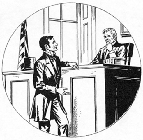 Abraham Practices as Lawyer