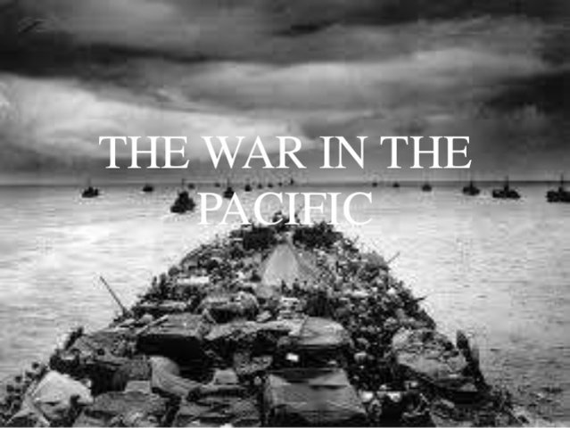 The war in the pacific