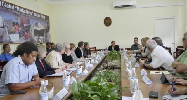 Representantes de la Universidad Estatal de Nueva York (SUNY)
