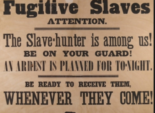 Fugitive Slave act