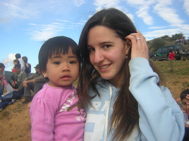 My sister was born on