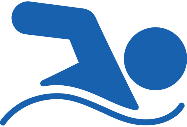 my first day to swam