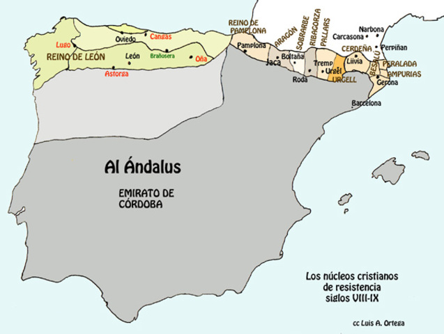 Entrada del islam en Península