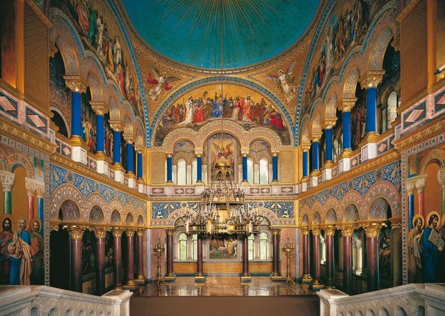 Ludwig II, Neuschwanstein, sala del trono