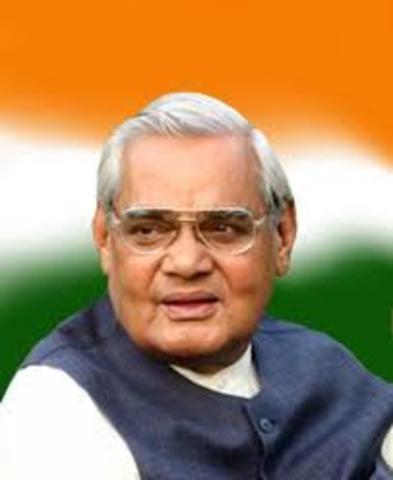 INDIA: BJP forms coalition government under Prime Minister Atal Behari Vajpayee.