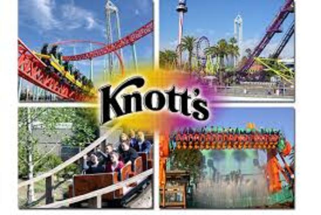 I went to Knotts Berry Farm for the first time