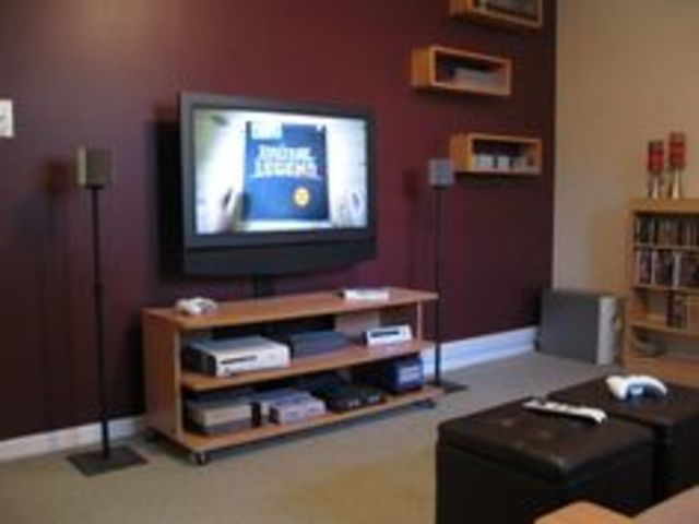 I owned my own room, and made it into a game room.