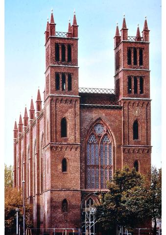 K.F. Schinkel, chiesa di Friedrichswerden, 1824-30