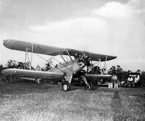 The first airplane was created