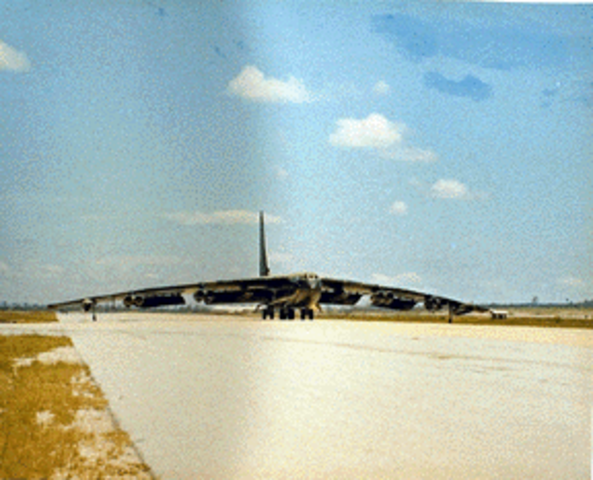 First B-52 Raids