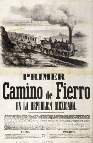 inauguración  del ferrocarril