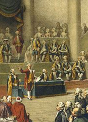 The Estate General (National Assembly) meets together as a Single Body