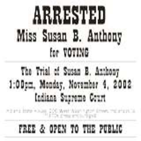 women try to vote, but fail