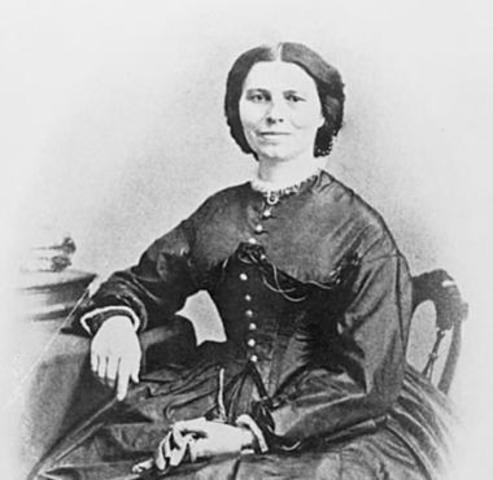 Clara Barton creates the Red Cross