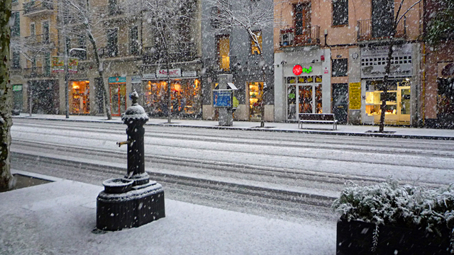 Gran nevada a Barcelona (CLIMÀTIC)