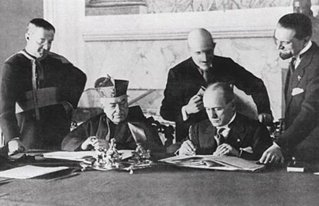 Firma dei Patti Lateranensi