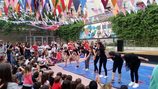Festa de fi de curs i acabo la primaria