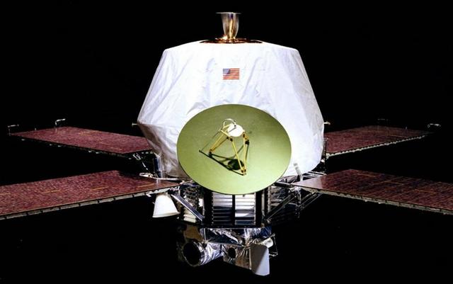 Mariner 9 Orbits Space